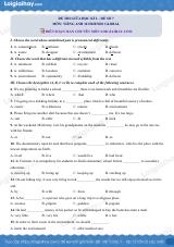 Đề thi giữa kì 2 Tiếng Anh 10 Friends Global - Đề số 7